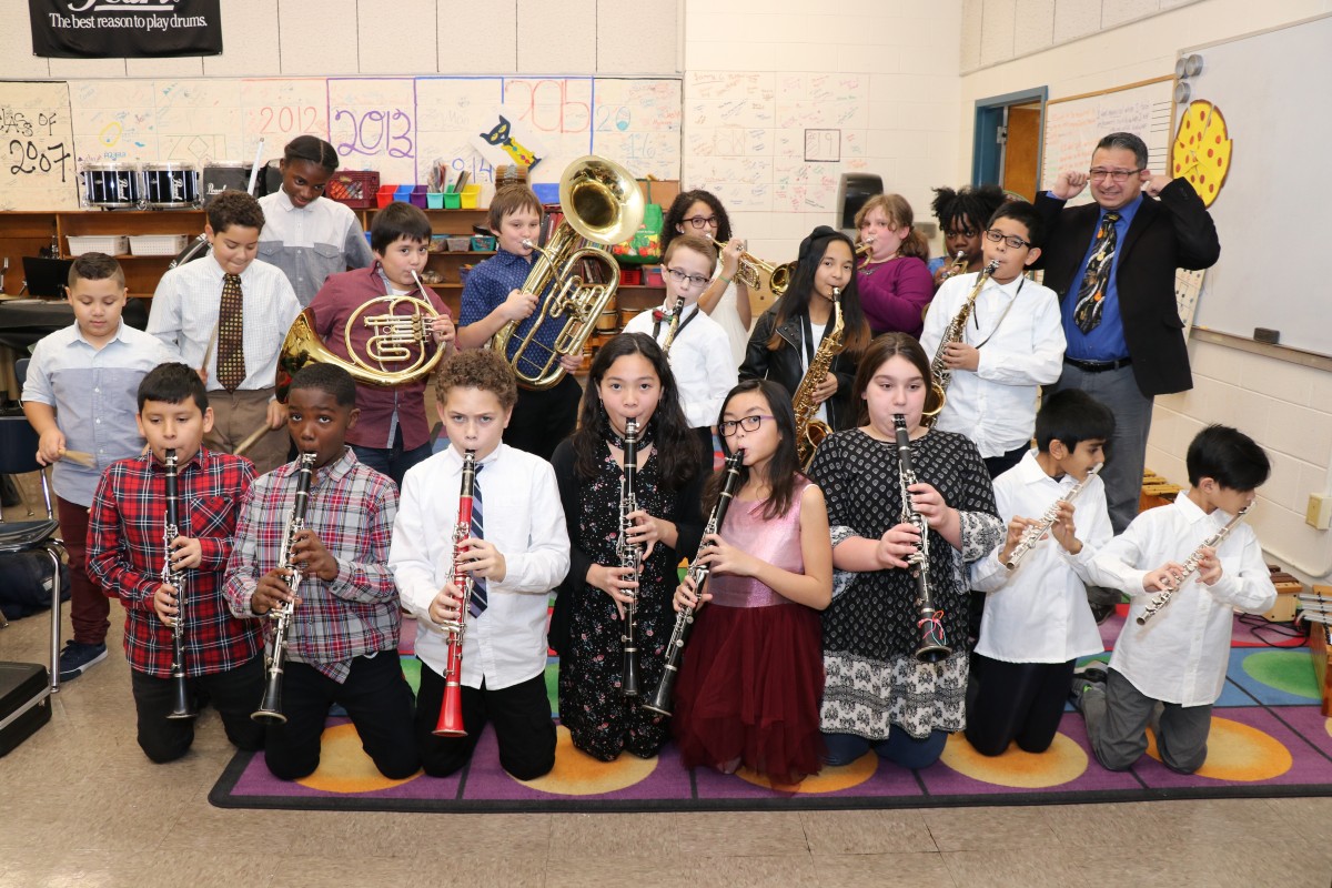 Meadow Hill School Performs Elementary Concert News NECSD